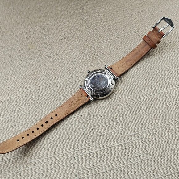 Fossil Ladies Wrsitwatch Quartz Analog Genuine Leather Strap Wrist Watch Crystal - Picture 11 of 12